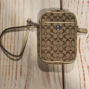 Coach phone holder or mini clutch purse! 💕